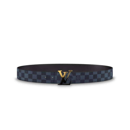 Louis Vuitton LV Initiales Belt Monogram Logo Story 40MM White in